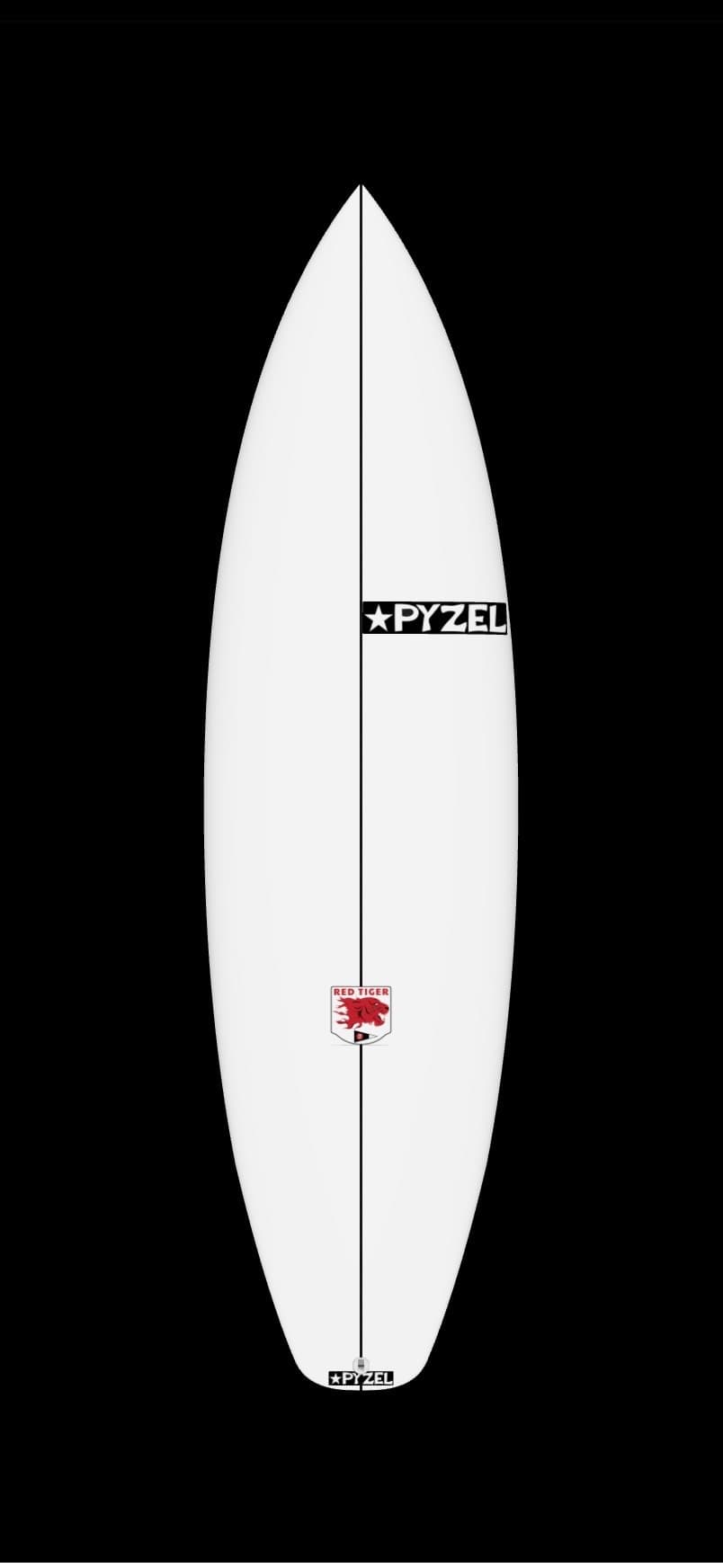 PYZEL Surfboards RED TIGER Custom Dark Arts - 6'8" (3 of 4)