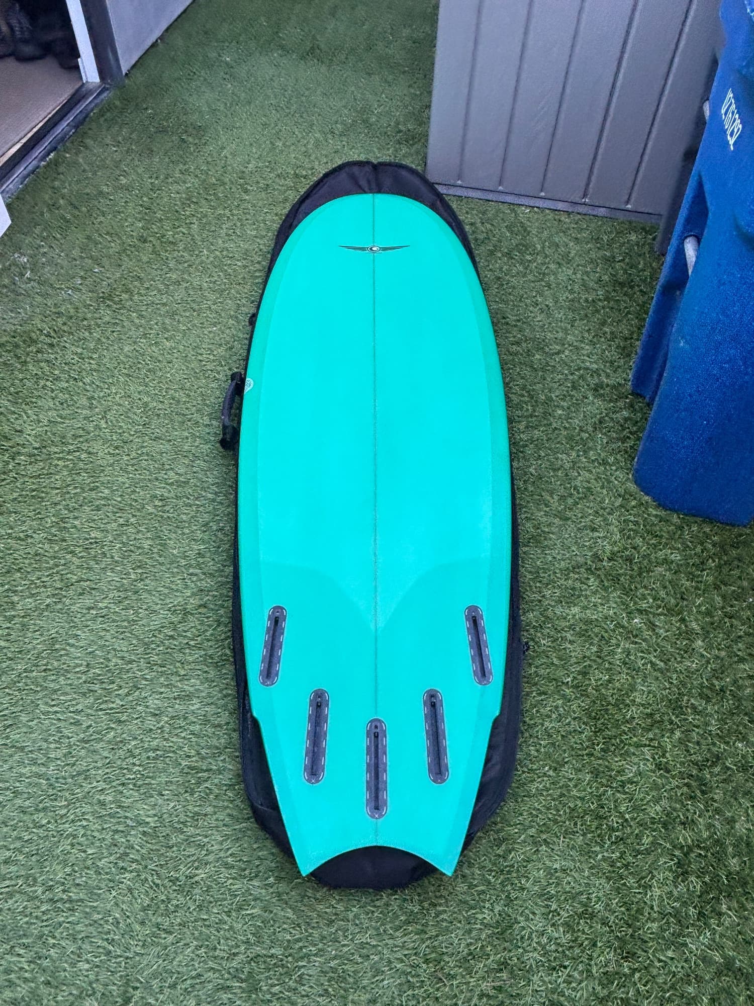ALLAN GIBBONS Designs Custom 6’7” X 23”X 3 1/4” LBK MOON Tail - 6'7" (2 of 3)